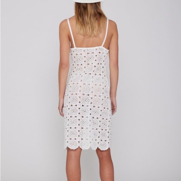 ROTATE Birger Christensen Silke Cotton Slip Dress - Picture 9 of 11